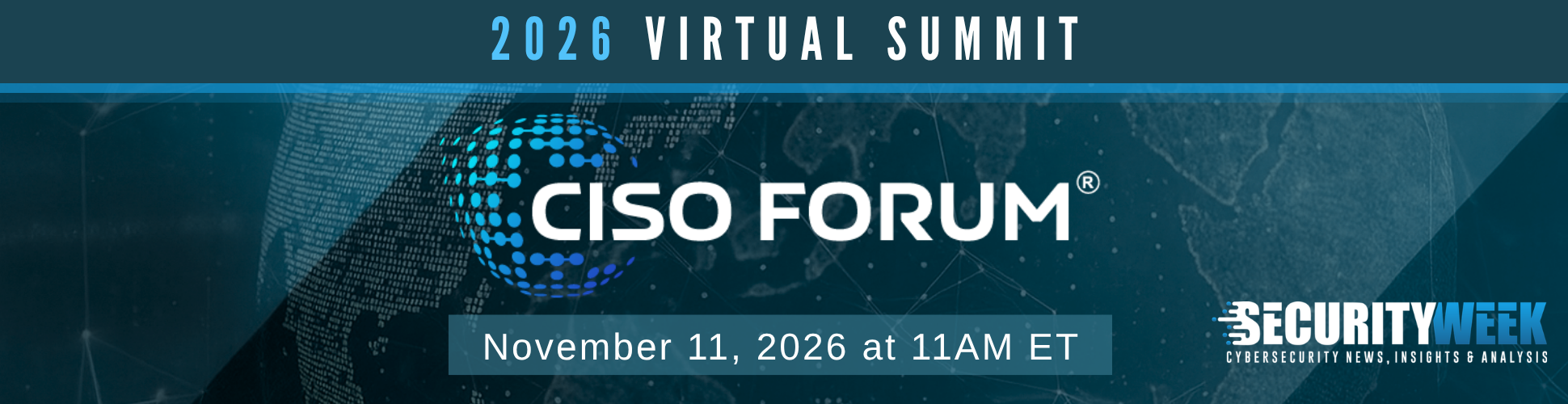 LP Header CISO Forum Virtual Summit 2026 Updated Date2
