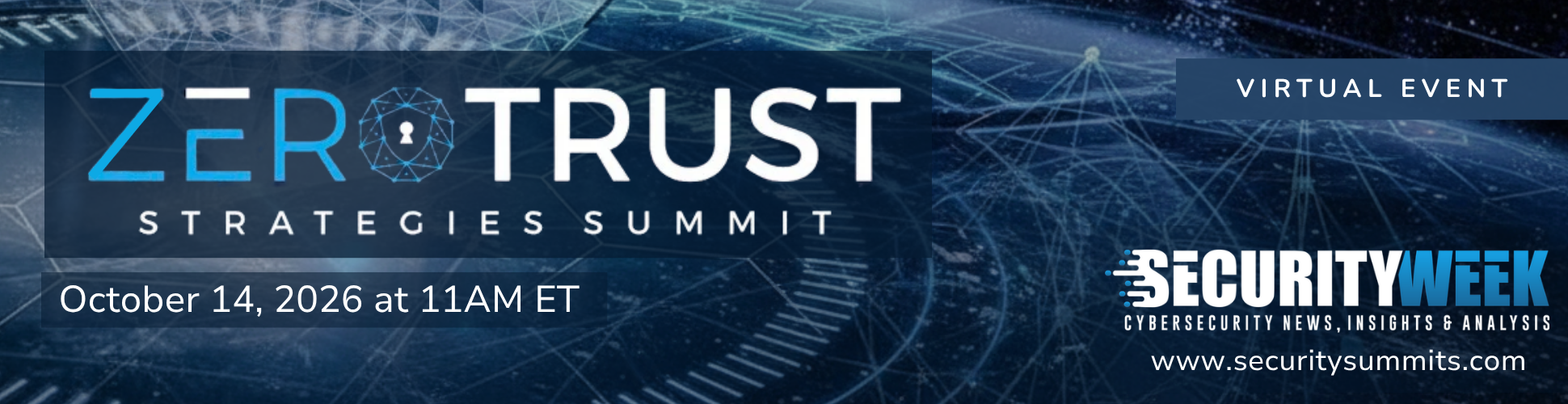 Zero Trust Summit 2026 - Landing Page Hero (1950 x 500 px)